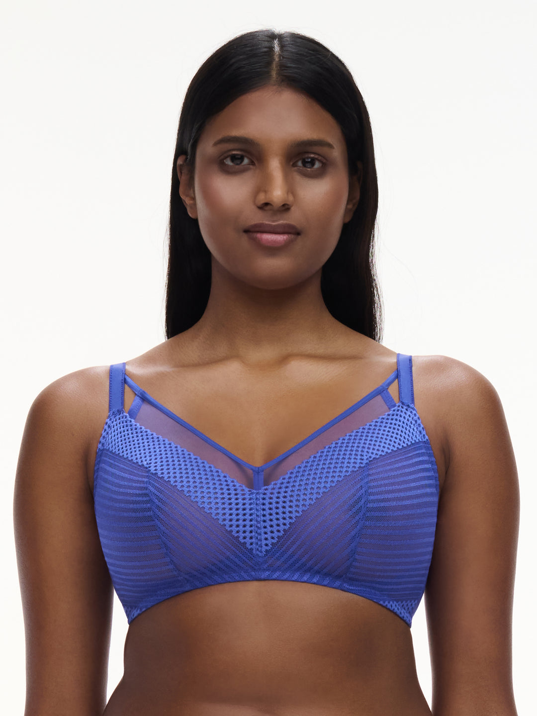 Chantelle - Play Wirefree Support Bra Indigo Blue