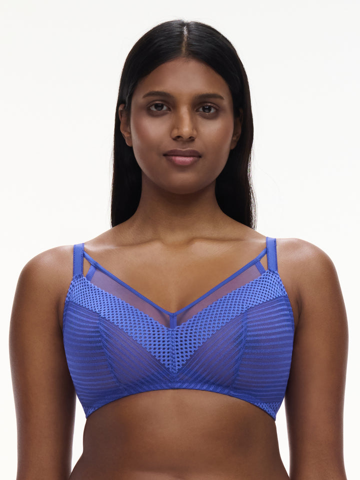 Chantelle - Play Wirefree Support Bra Indigo Blue