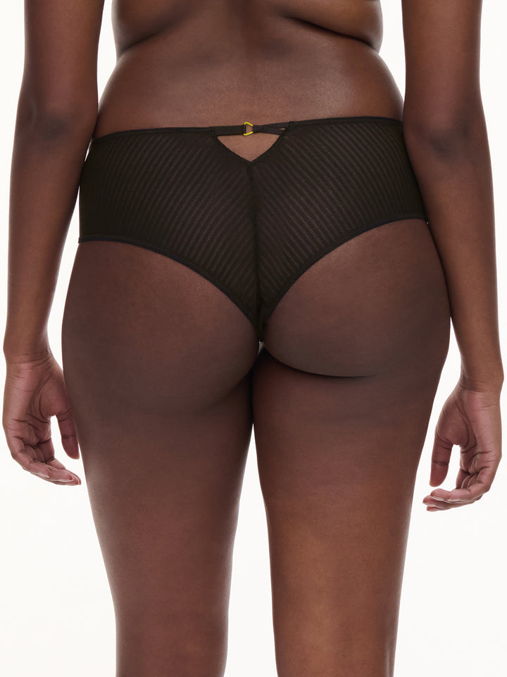 Chantelle - Spice Revealing Shorty Black / Yellow