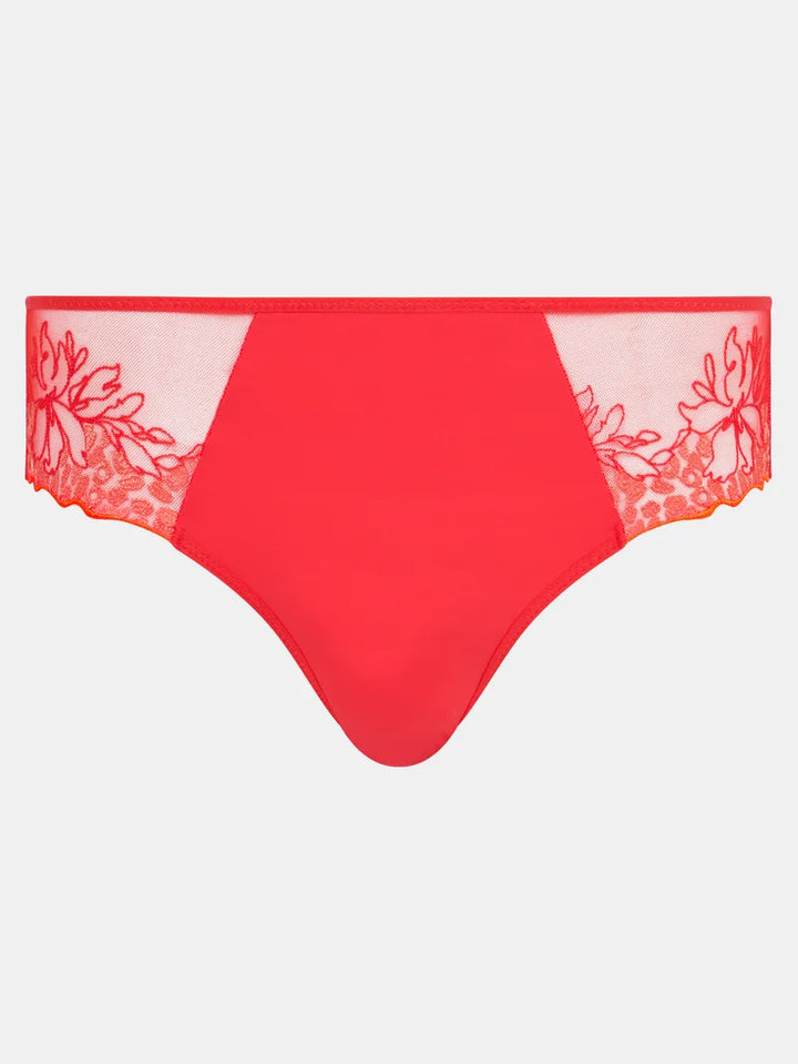 Chantelle - Spice Revealing Shorty Red Cocktail Multico