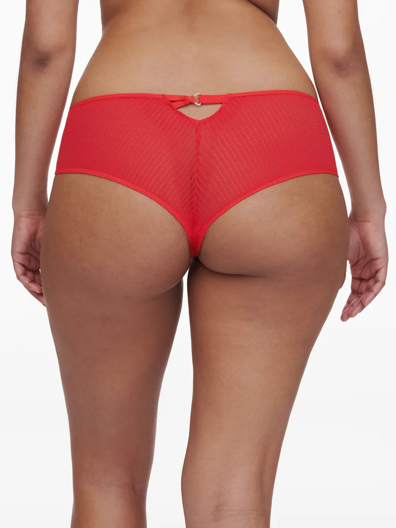 Chantelle - Spice Revealing Shorty Red Cocktail Multico