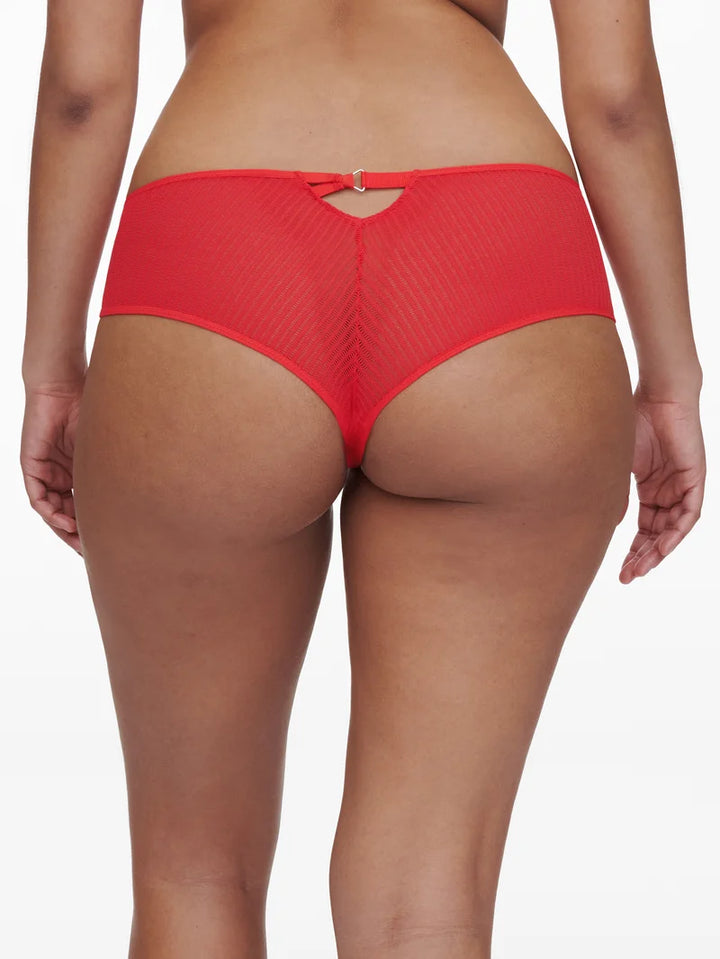 Chantelle - Spice Revealing Shorty Red Cocktail Multico