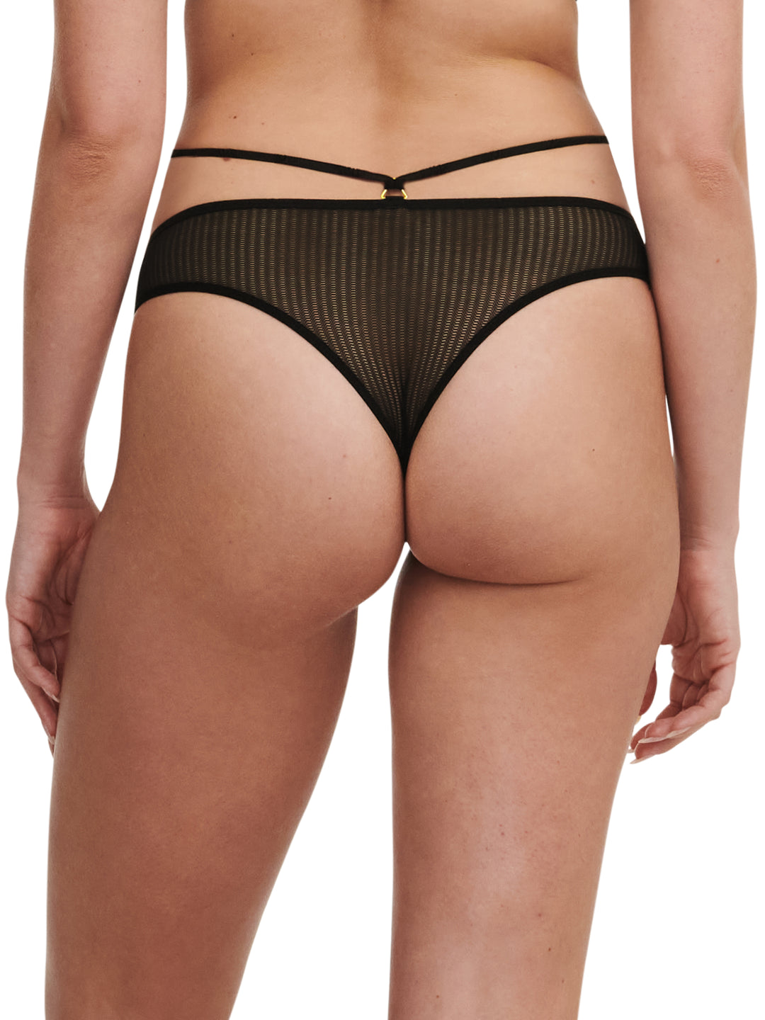Chantelle - Spice Tanga Black / Yellow