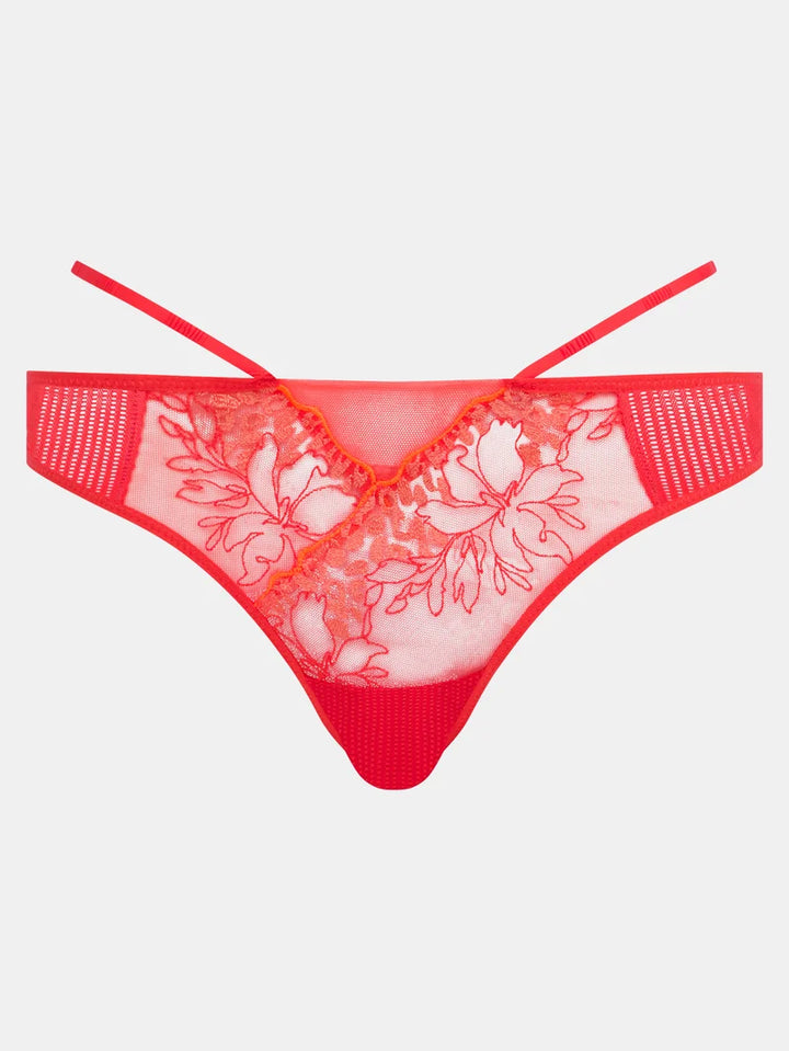 Chantelle - Spice Tanga Red Cocktail Multico