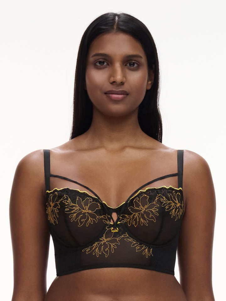 Chantelle - Spice Bustier Black / Yellow