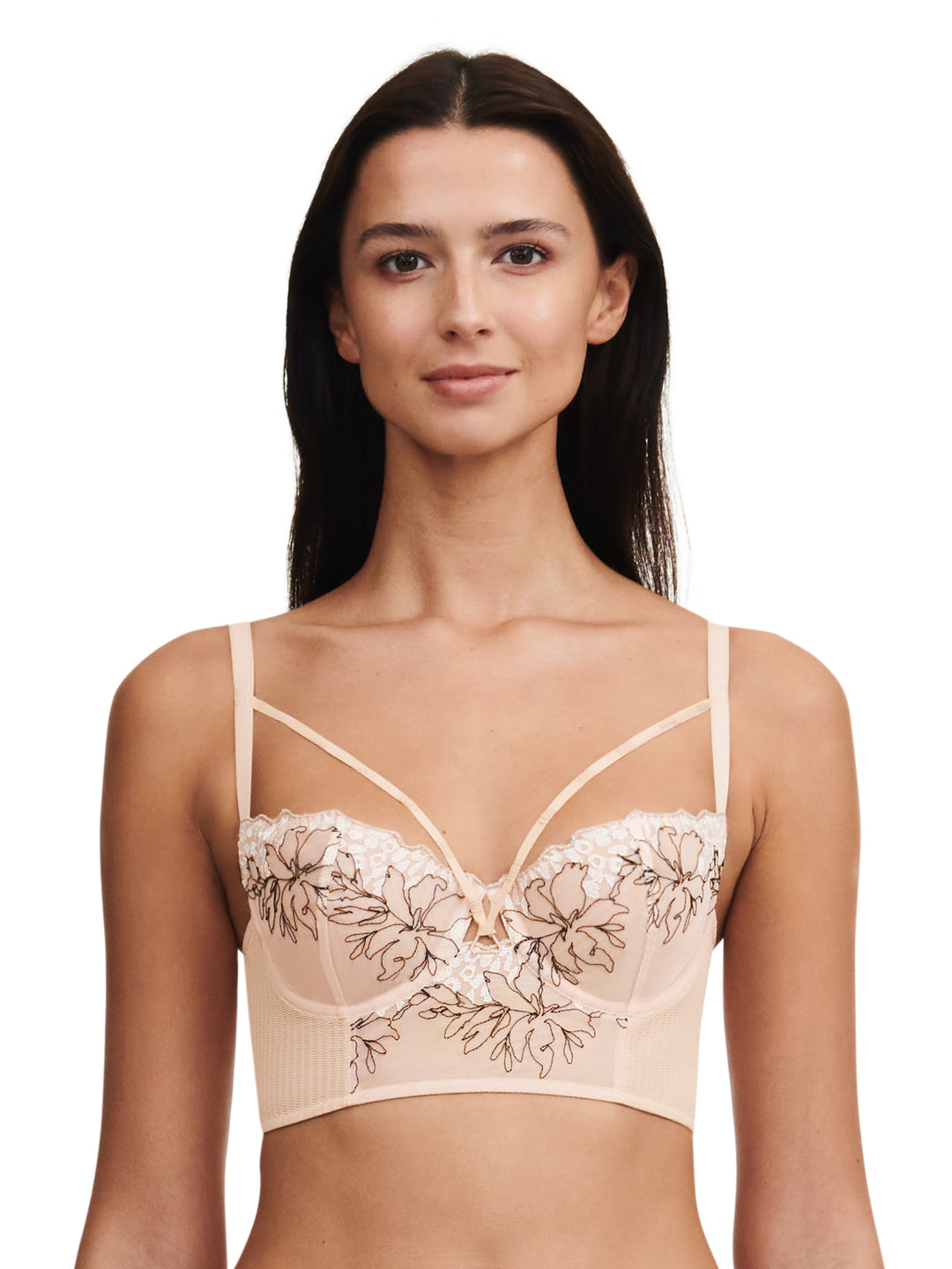 Chantelle - Spice Bustier Clay Nude / Black