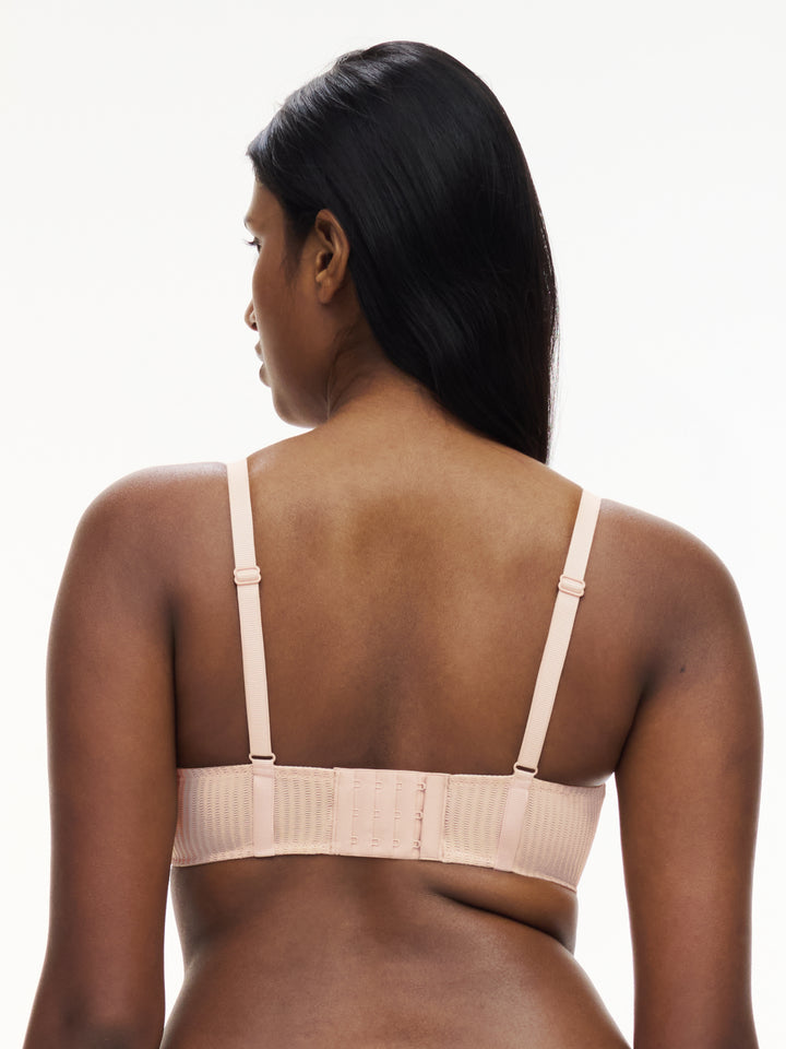 Chantelle - Spice Half-Cup Bra Clay Nude / Black