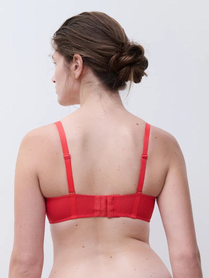 Chantelle - Spice Half-Cup Bra Red Cocktail Multico