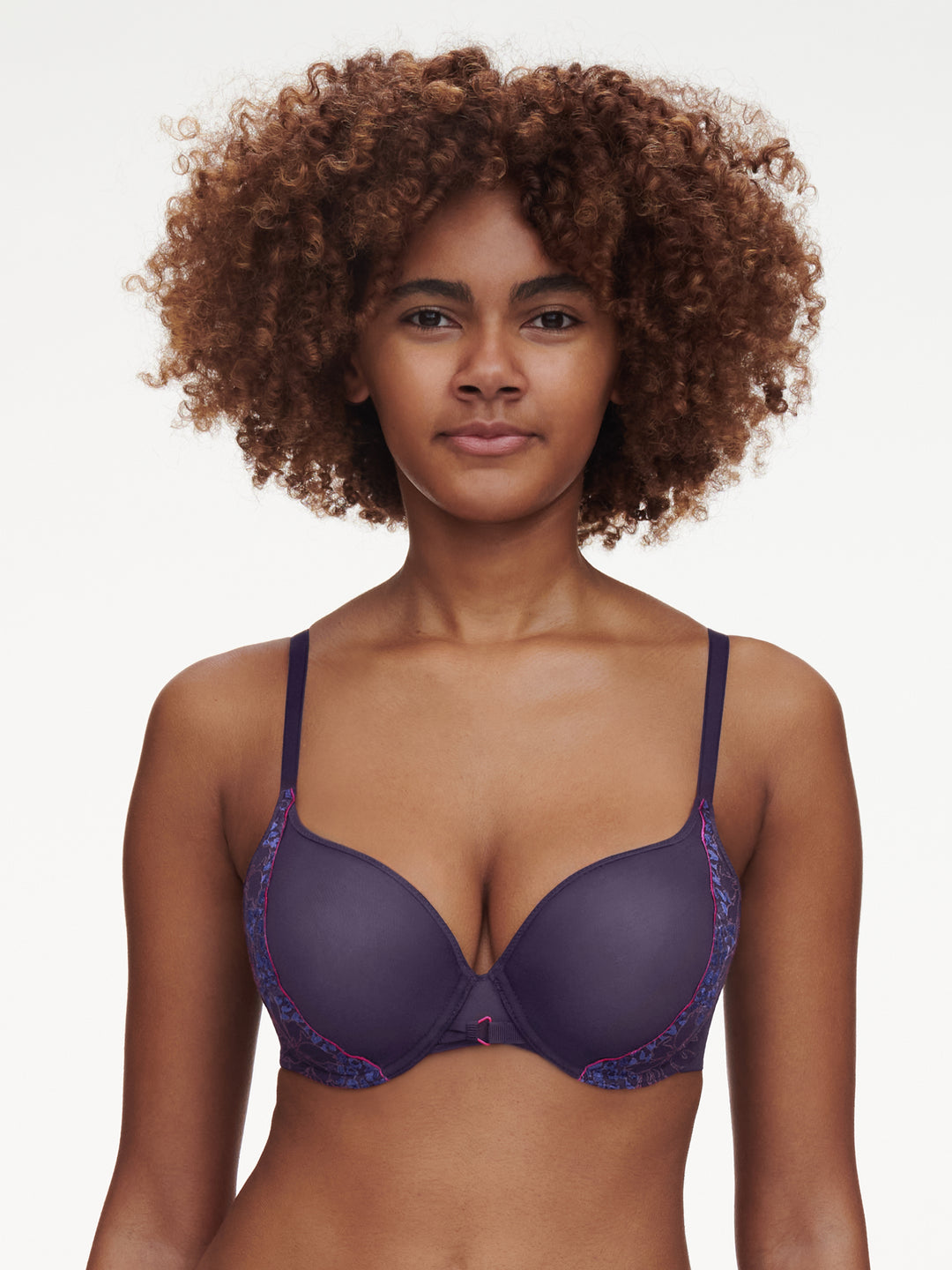 Chantelle - Spice Covering T-Shirt Bra Midnight Blue Multico