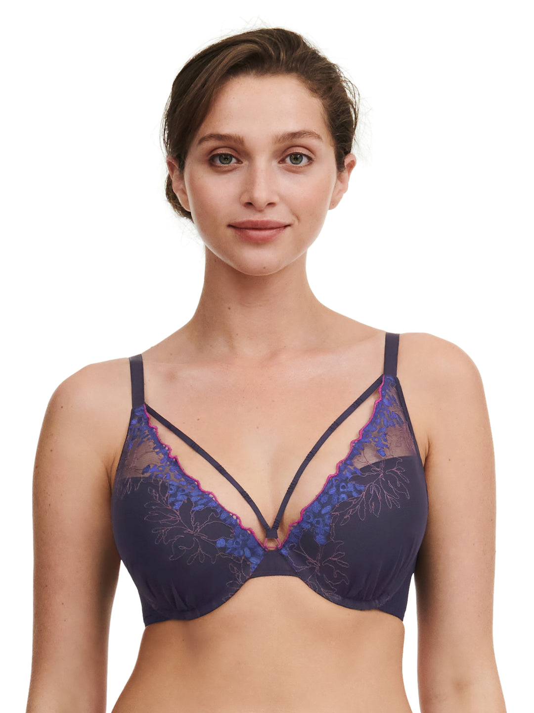Chantelle - Spice Push Up Bra Midnight Blue Multico