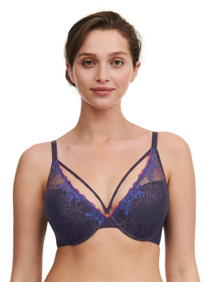 Chantelle - Spice Push Up Bra Midnight Blue Multico