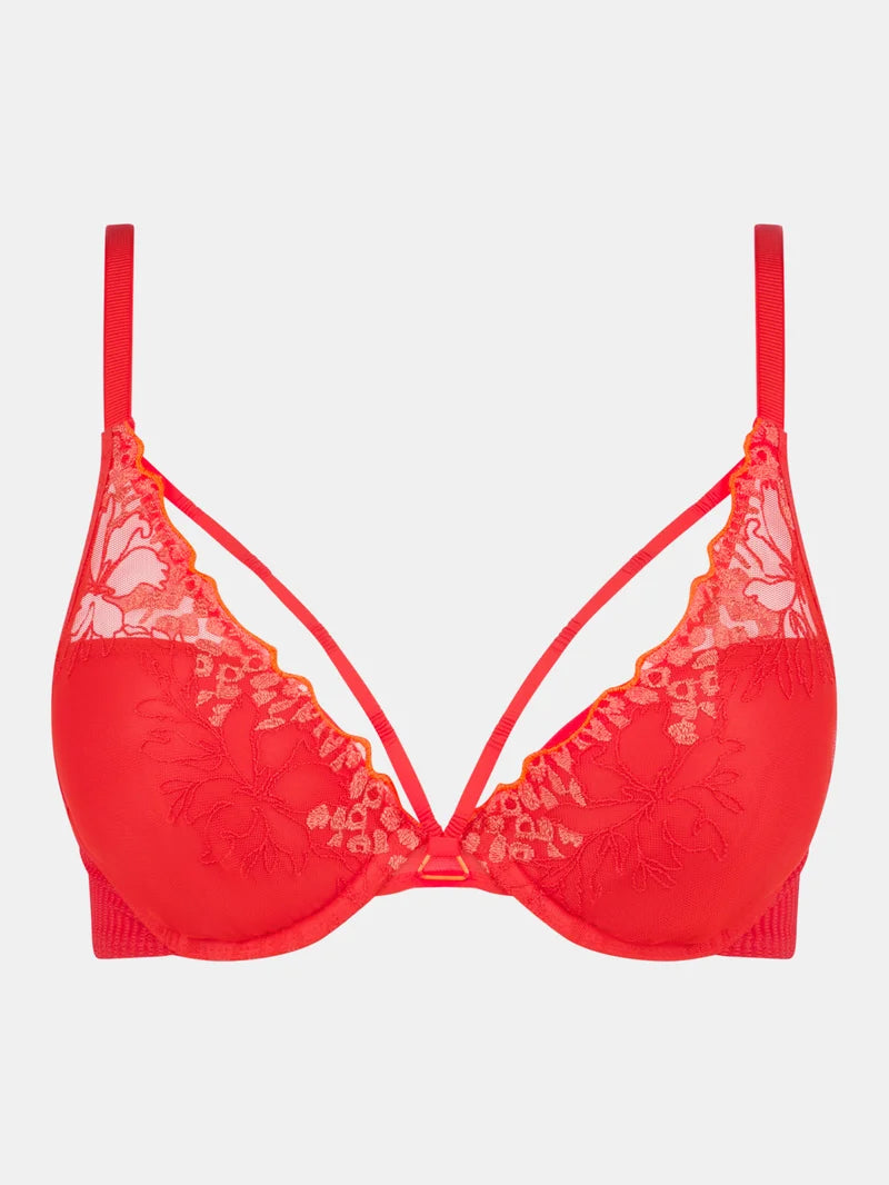 Chantelle - Spice Push Up Bra Red Cocktail Multico