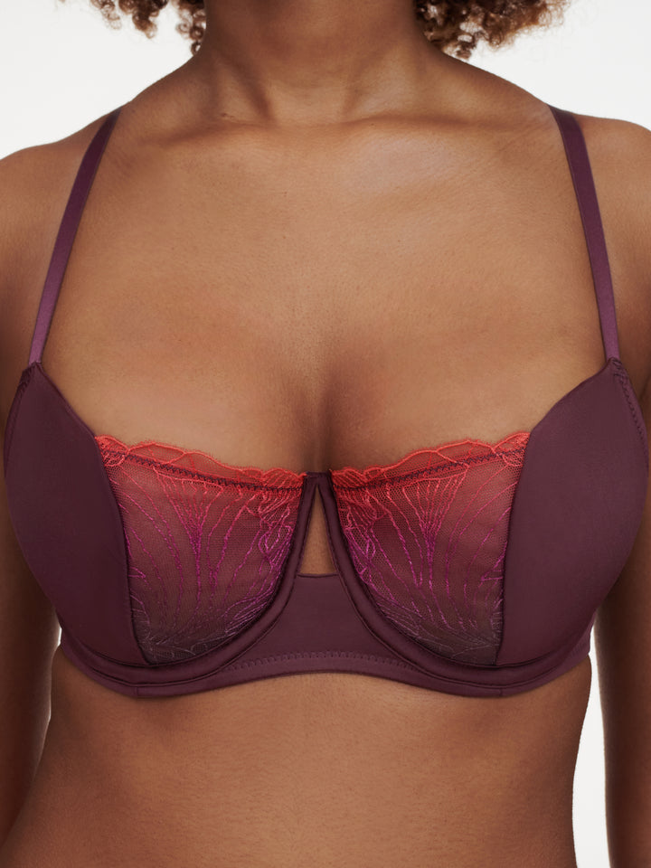 Chantelle - Tattoo Love Half-Cup Foam Bra Sunset