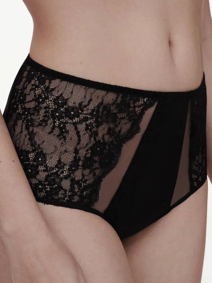 Chantelle - Crush High-Waisted Full Brief Black