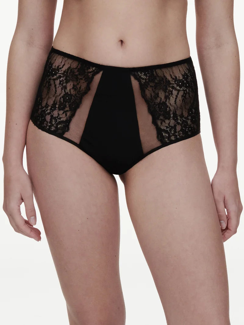 Chantelle - Crush High-Waisted Full Brief Black