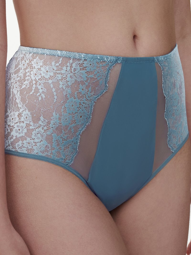 Chantelle - Crush High-Waisted Full Brief Blue Petrol Gradient