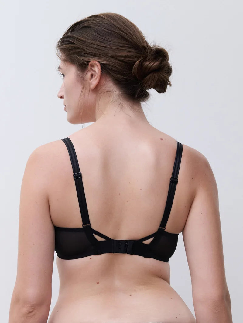 Chantelle - Crush Half-Cup Support Bra Black