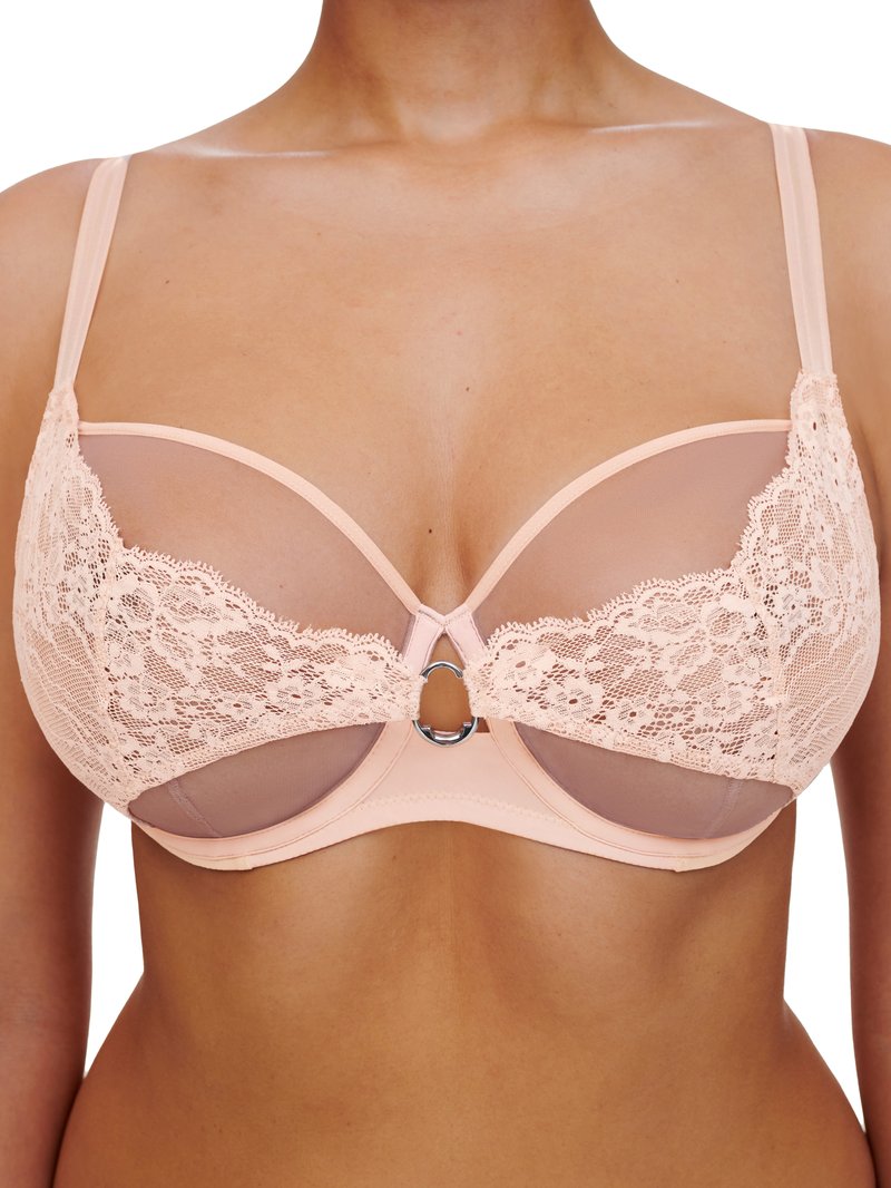 Chantelle - Crush Very Covering Underwired Bra Dusky Pink