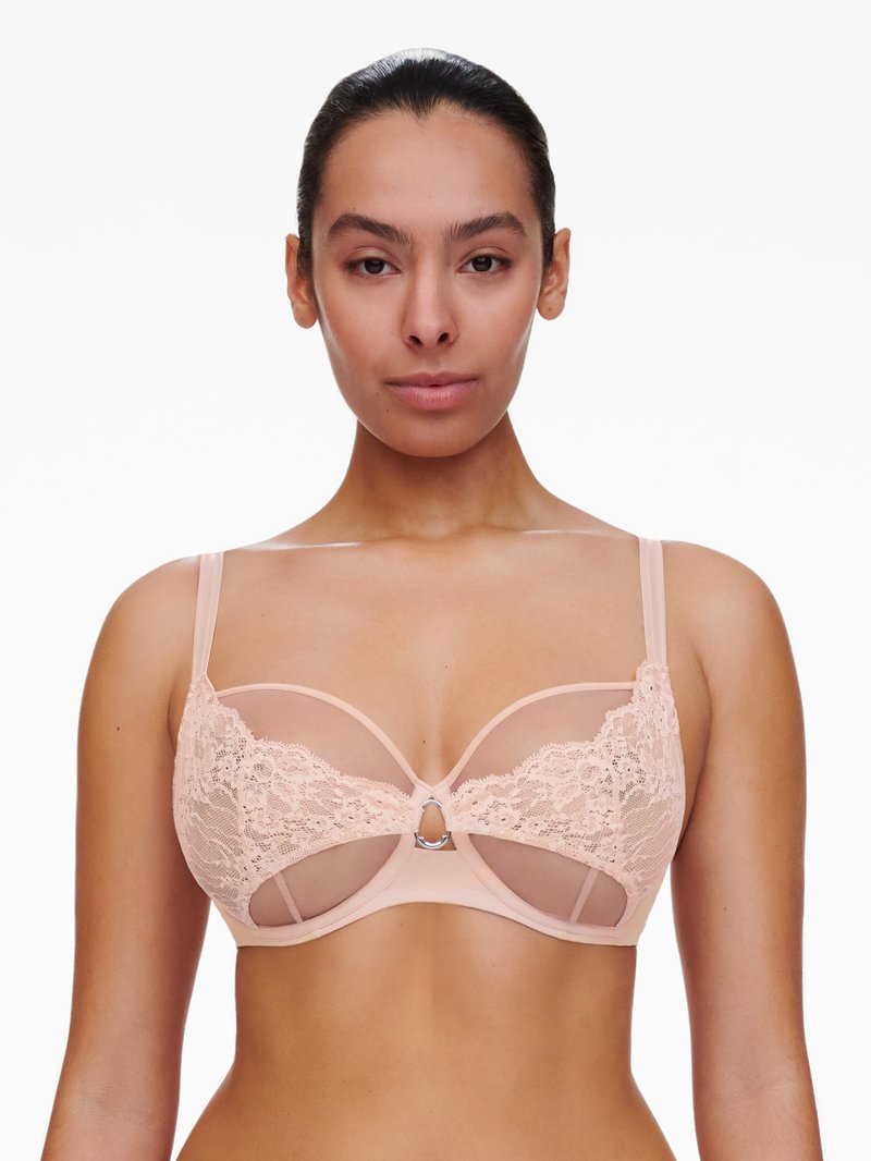 Chantelle - Crush Very Covering Underwired Bra Dusky Pink