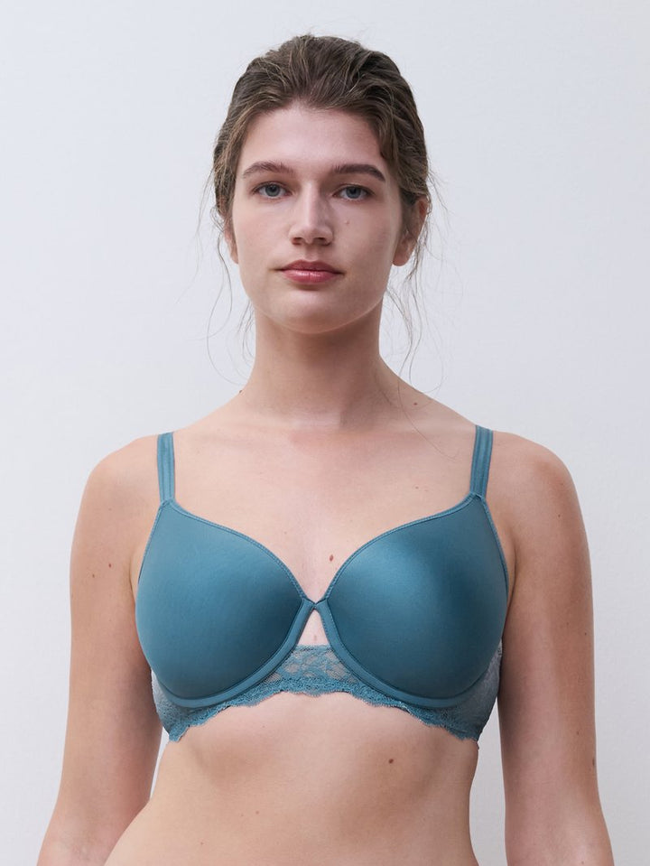 Chantelle - Crush Covering Memory Bra Blue Petrol Gradient