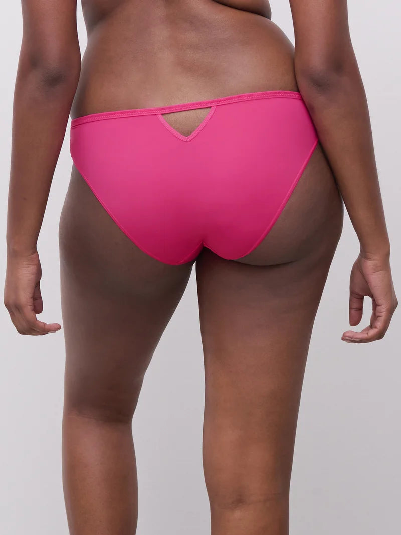 Chantelle - Poison Brief Flame Red / Fuchsia Purple