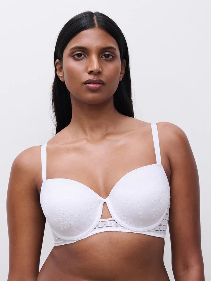 Chantelle - Poison Half-Cup T-Shirt Bra White