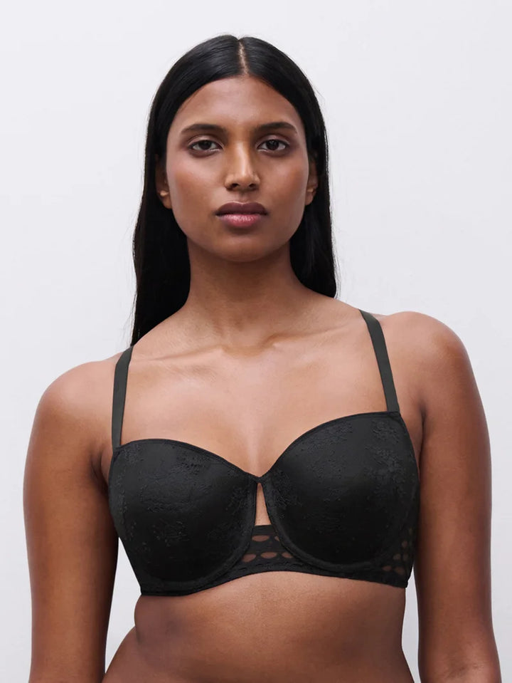 Chantelle - Poison Half-Cup T-Shirt Bra Black