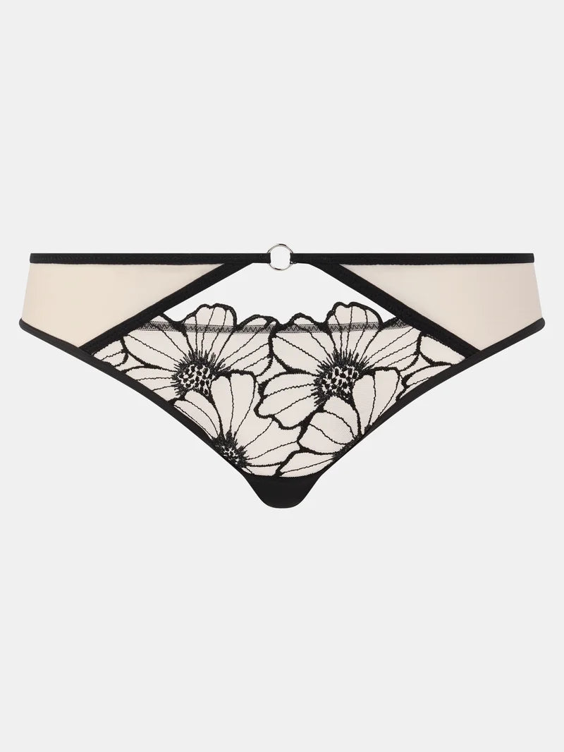 Chantelle - Lush Brief Black / Soft Pink