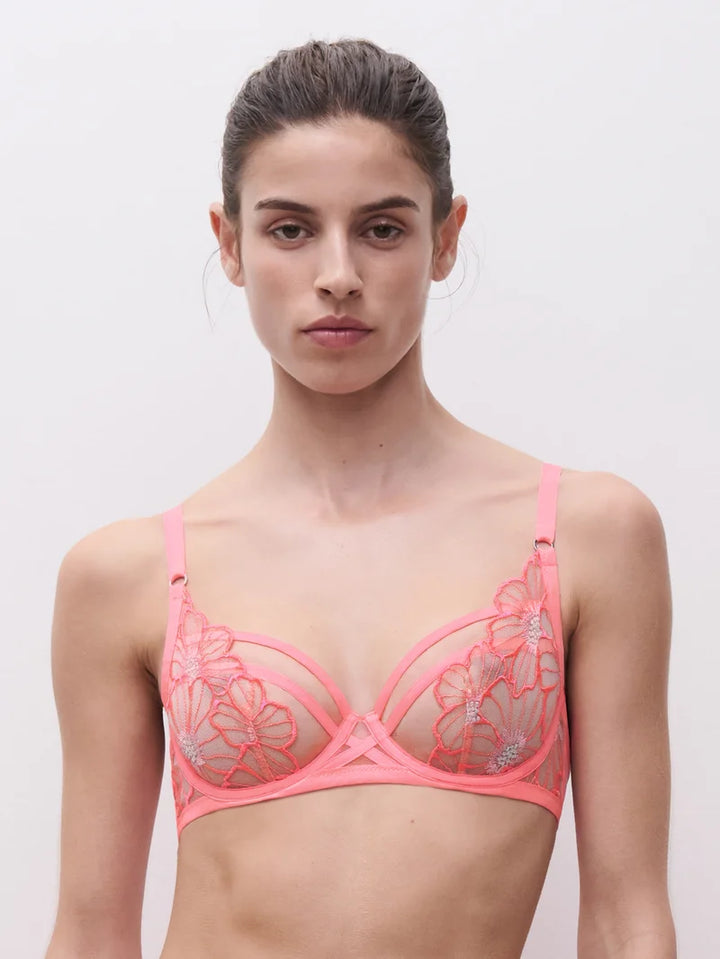Chantelle - Lush Covering Underwired Bra Bubblegum