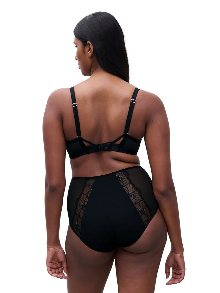 Chantelle - Lush Covering Underwired Bra Festive Black