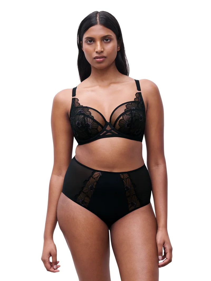 Chantelle - Lush Covering Underwired Bra Festive Black
