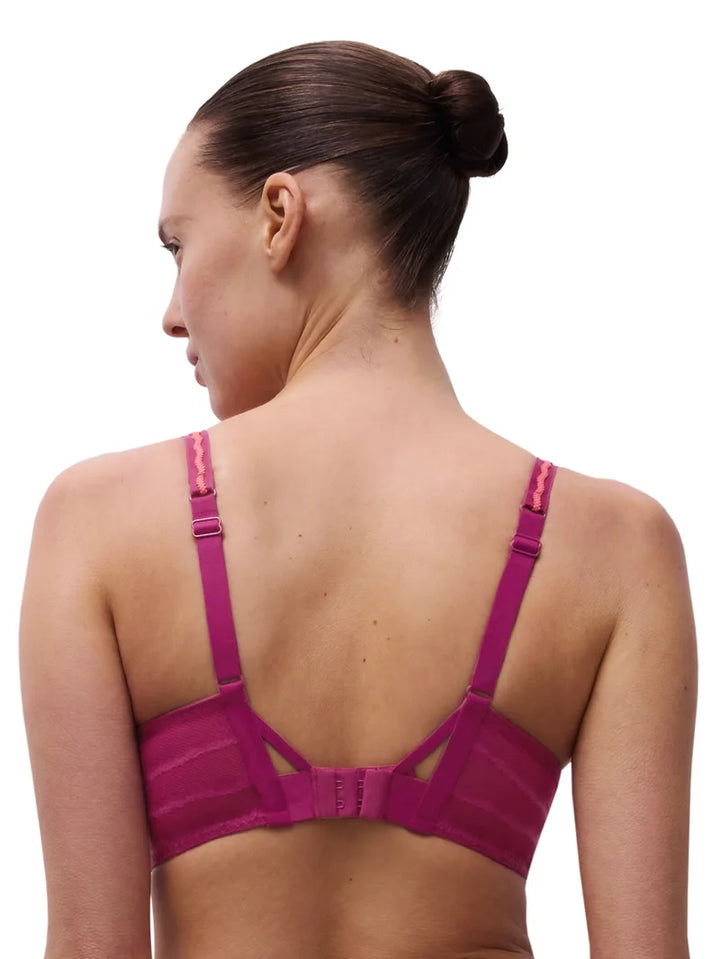 Chantelle - Lily Covering Underwired Bra Dark Fushia Multico