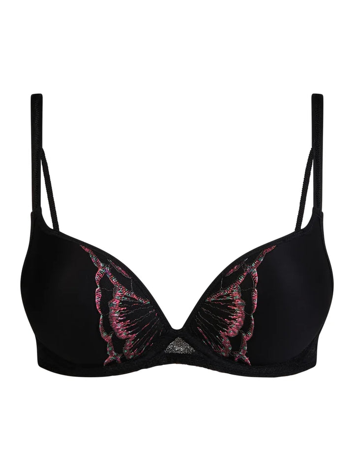 Chantelle - Lily Extra Push Up Bra Romantic Black