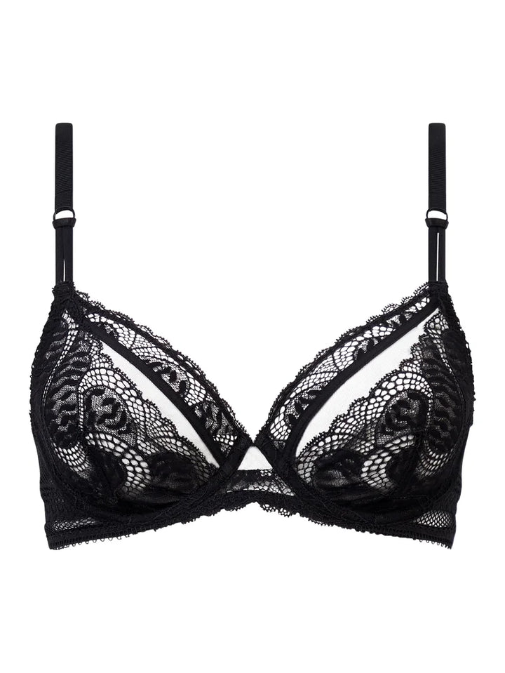 Chantelle - Amor Covering Underwired Bra Black