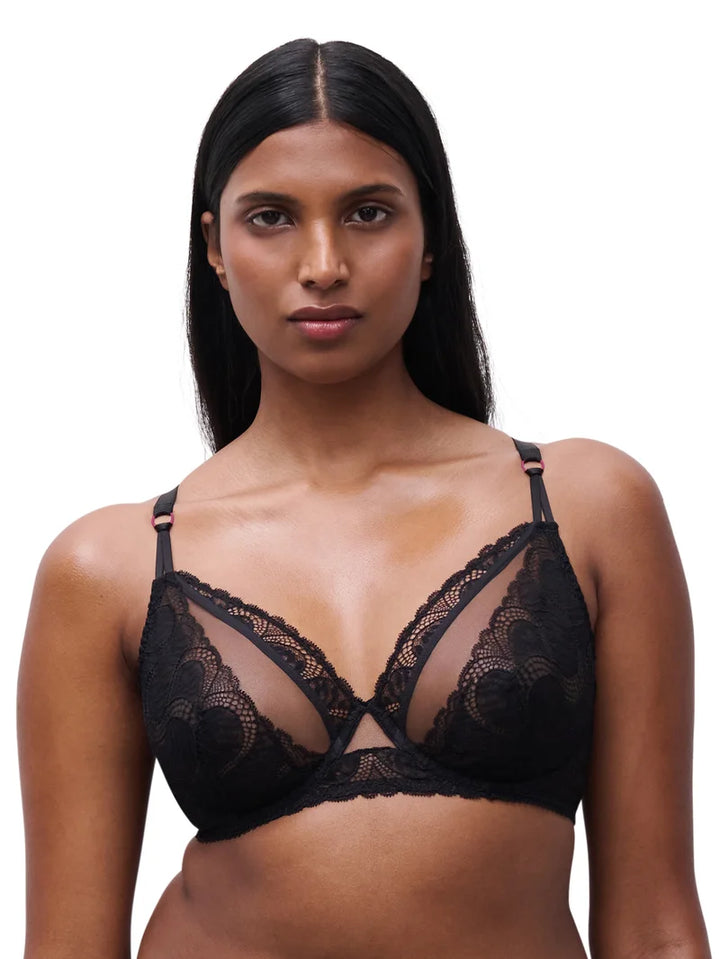 Chantelle - Amor Covering Underwired Bra Black