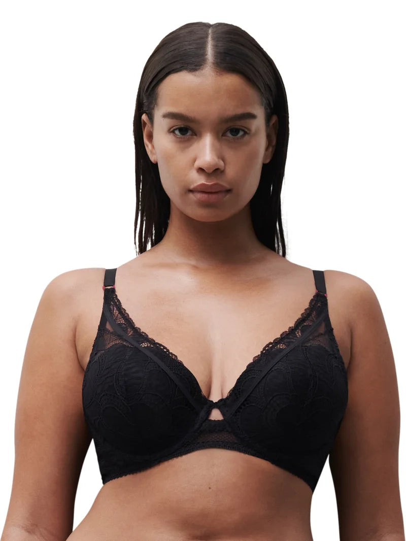 Chantelle - Amor Plunge T-Shirt Bra Black
