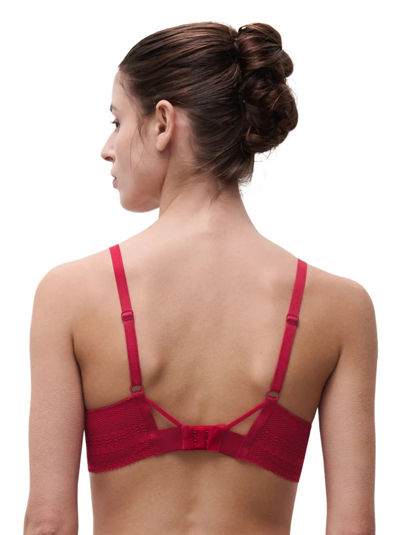Chantelle - Amor Plunge T-Shirt Bra Scarlet