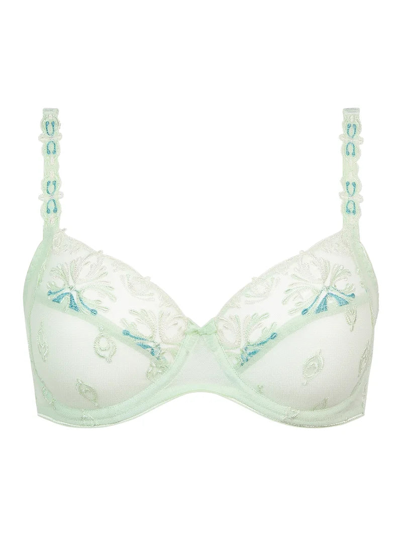 Chantelle - Champs Elysees 3-Part Bra Green Lily Multicolor