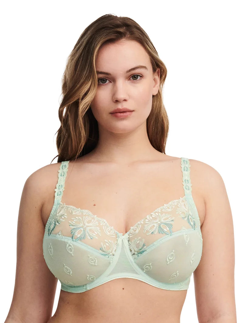 Chantelle - Champs Elysees 3-Part Bra Green Lily Multicolor
