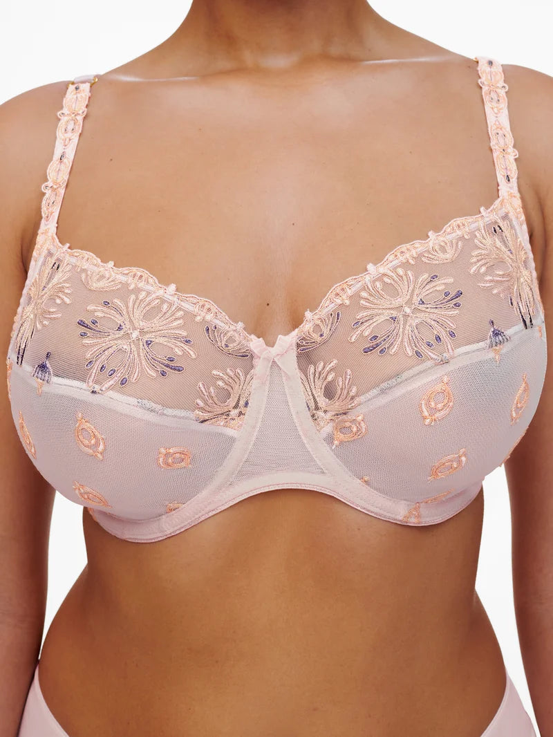 Chantelle - Champs Elysees 3-Part Bra Pink Multico
