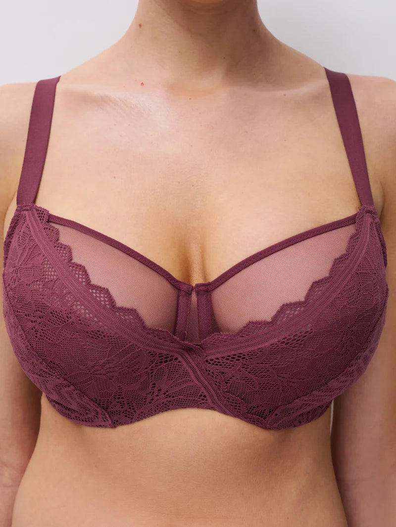 Chantelle - Floral Touch Very Covering Underwired Bra Sienna