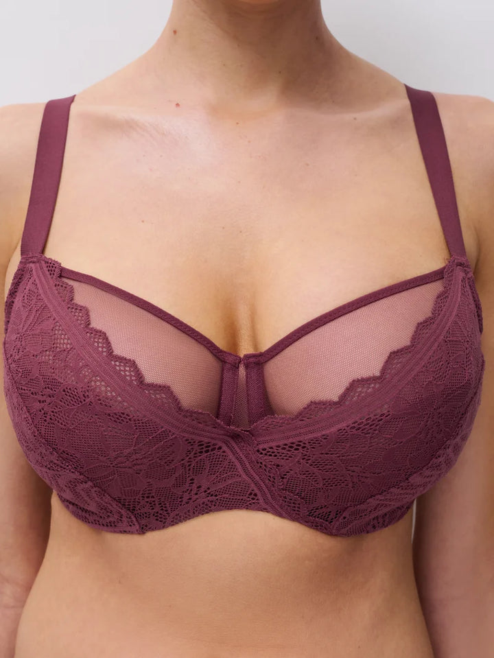 Chantelle - Floral Touch Very Covering Underwired Bra Sienna