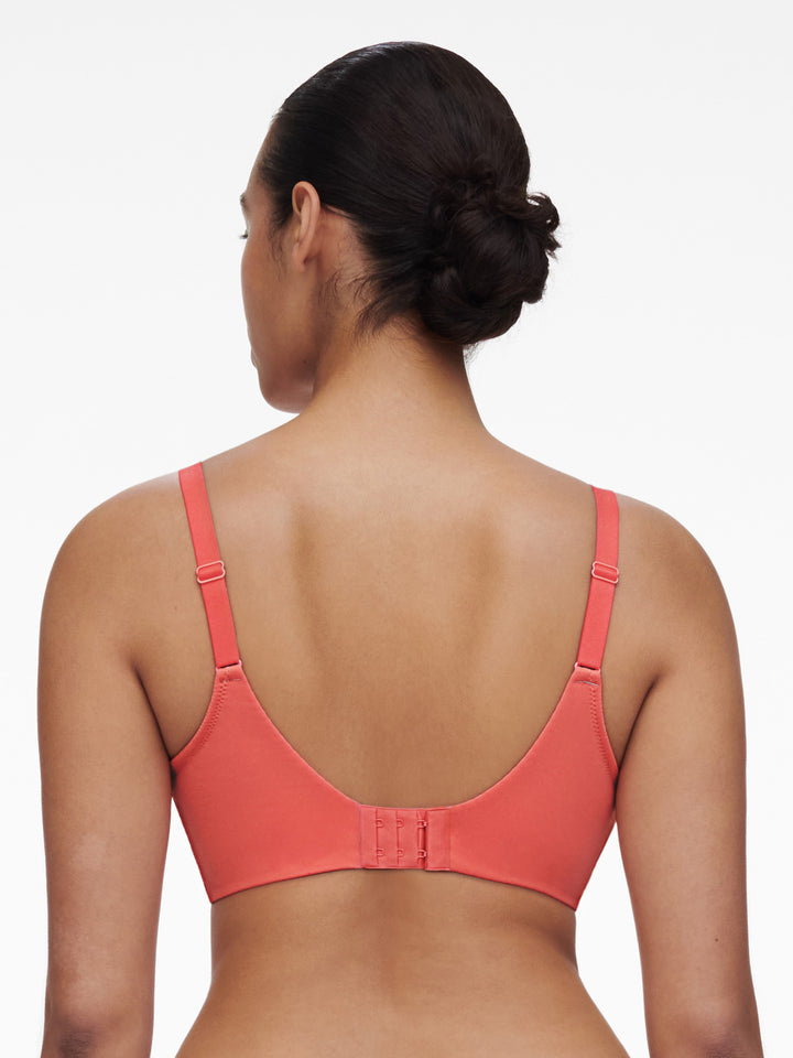 Chantelle - Floral Touch Very Covering Underwired Bra Coral