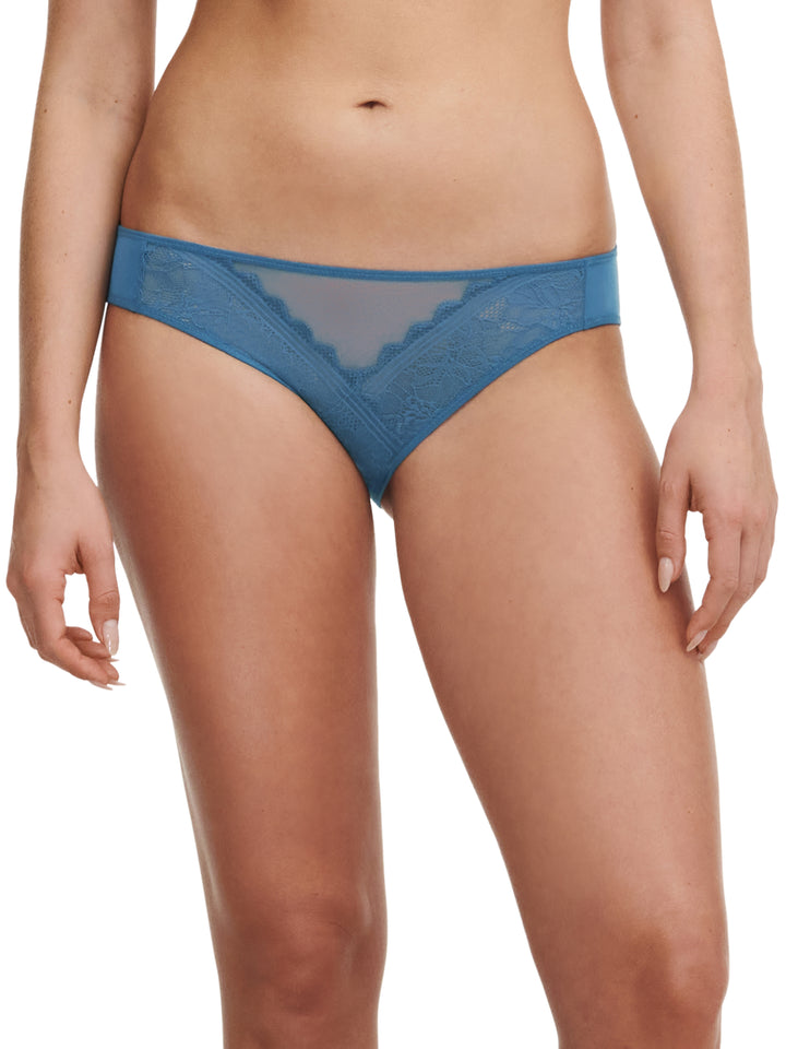 Chantelle Easyfeel - Floral Touch Evolutive Brief Jeans Blue