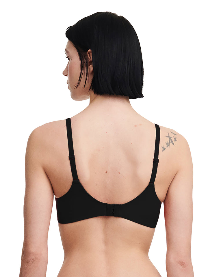 Chantelle Floral Touch Triangle Bra - Black Triangle Bra Chantelle