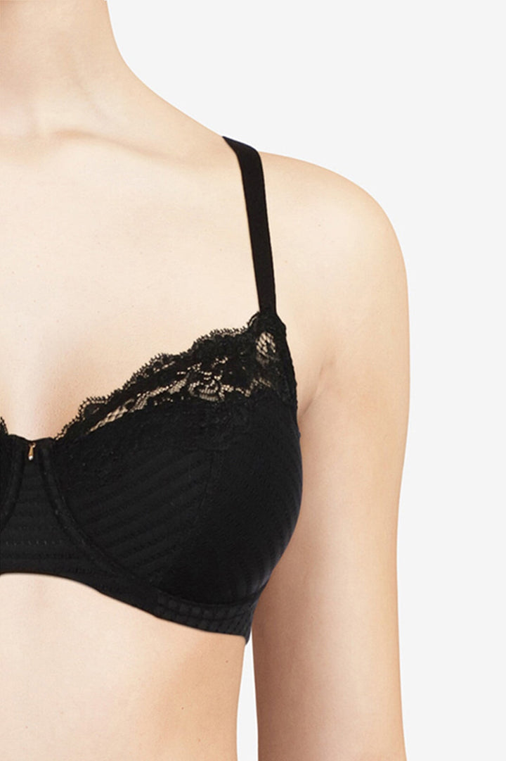 Chantelle EasyFeel - Marilyn Underwired Covering Foam Bra Black Padded Bra Chantelle EasyFeel