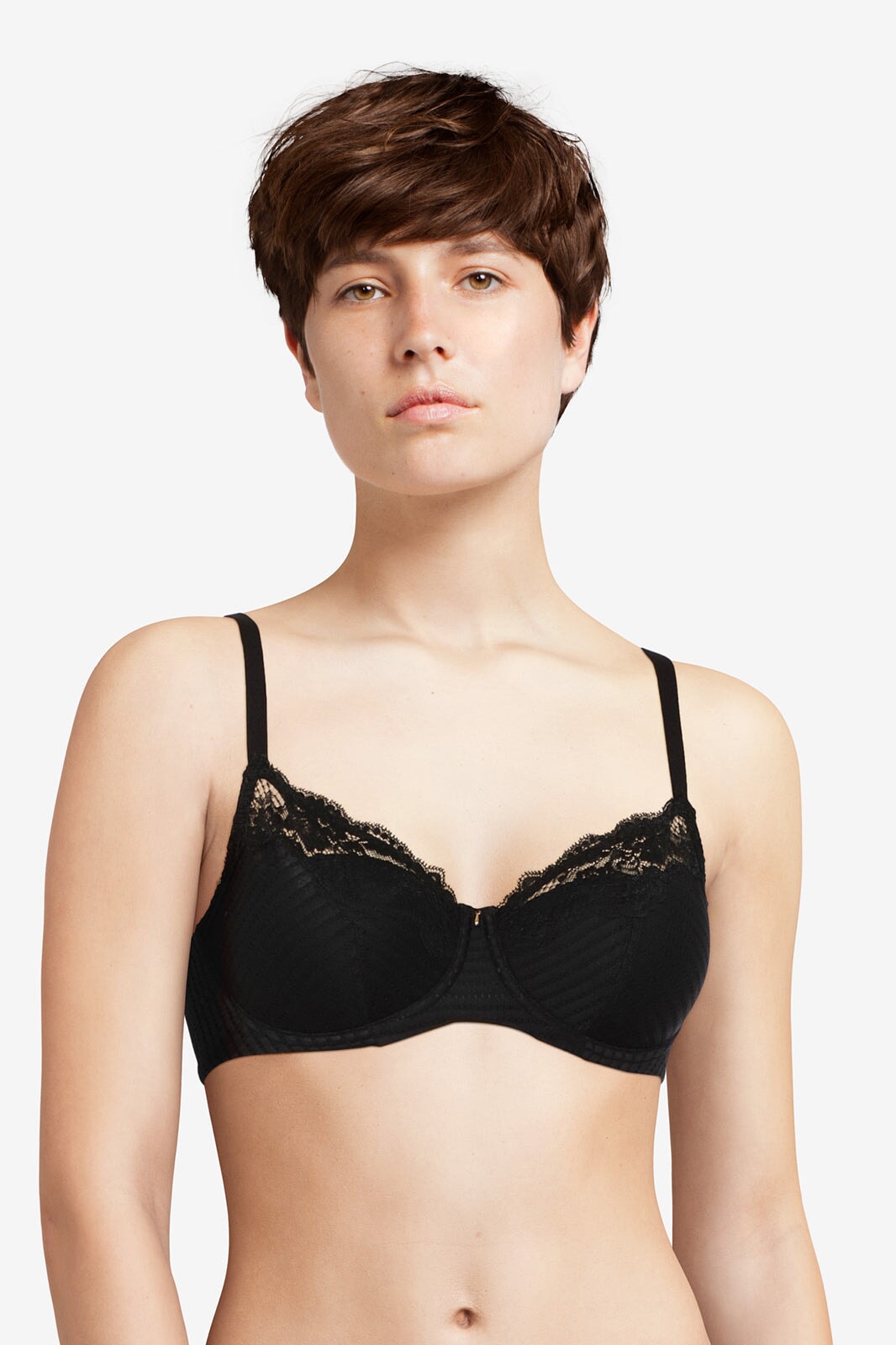 Chantelle EasyFeel - Marilyn Underwired Covering Foam Bra Black Padded Bra Chantelle EasyFeel