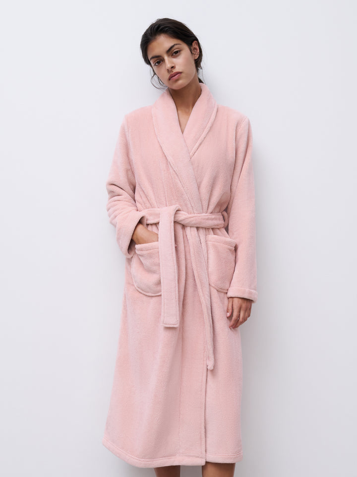 Femilet - Teddy Robe Authentic Pink