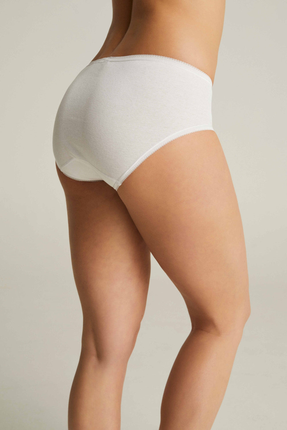 Femilet - Debbie Tanga Brief White Brief Femilet