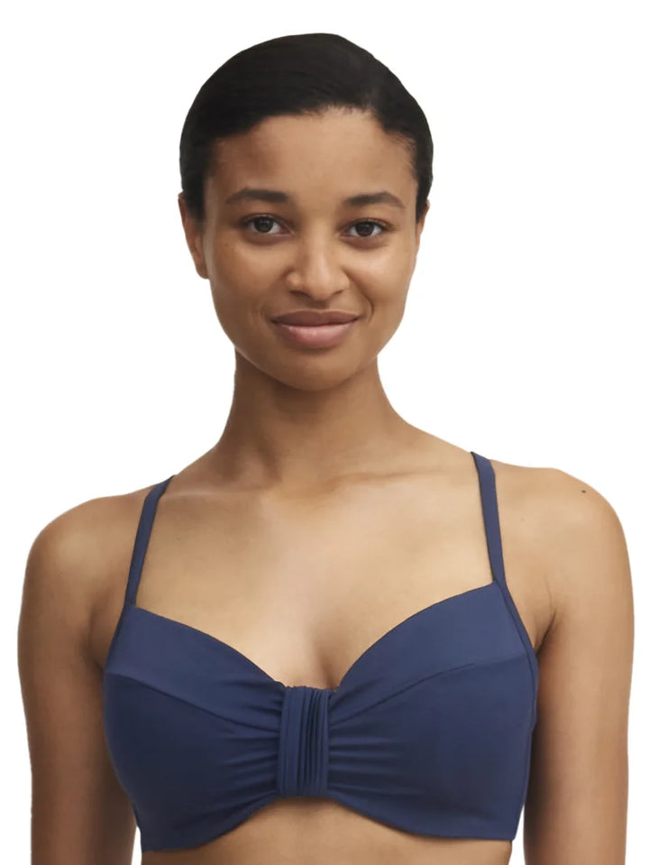 Femilet Swimwear - Arizona Covering Underwired Bra Black Iris